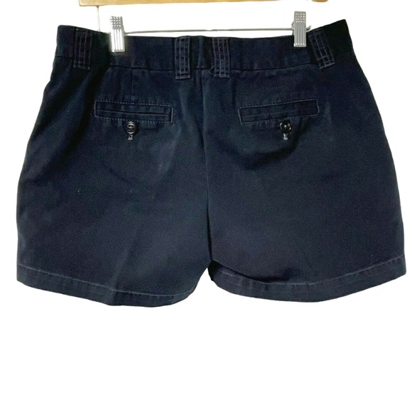 J. Crew City Fit Blue Twill Chino Shorts Size 8 - Picture 4 of 7